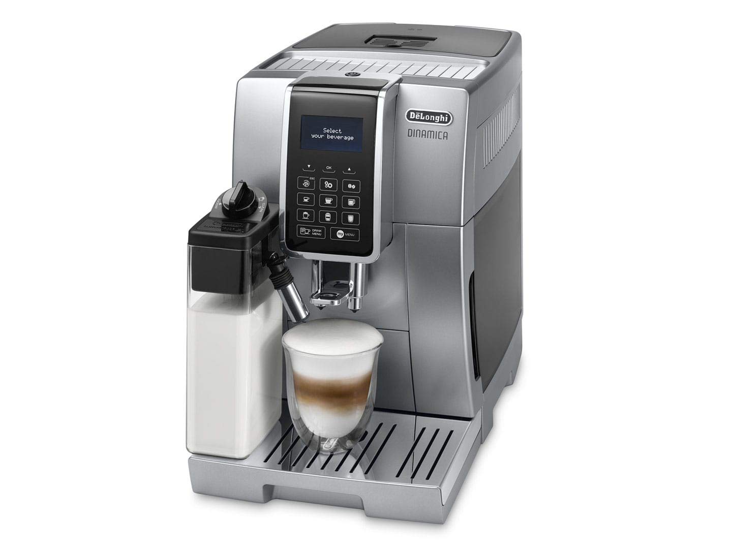 Delonghi ECAM350.75.S 1.8L Ground Coffee Machine (Silver) B+